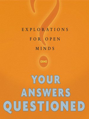 cover image of Your Answers Questioned